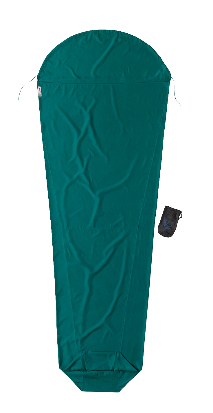 Cocoon Microfiber MummyLiner moss green