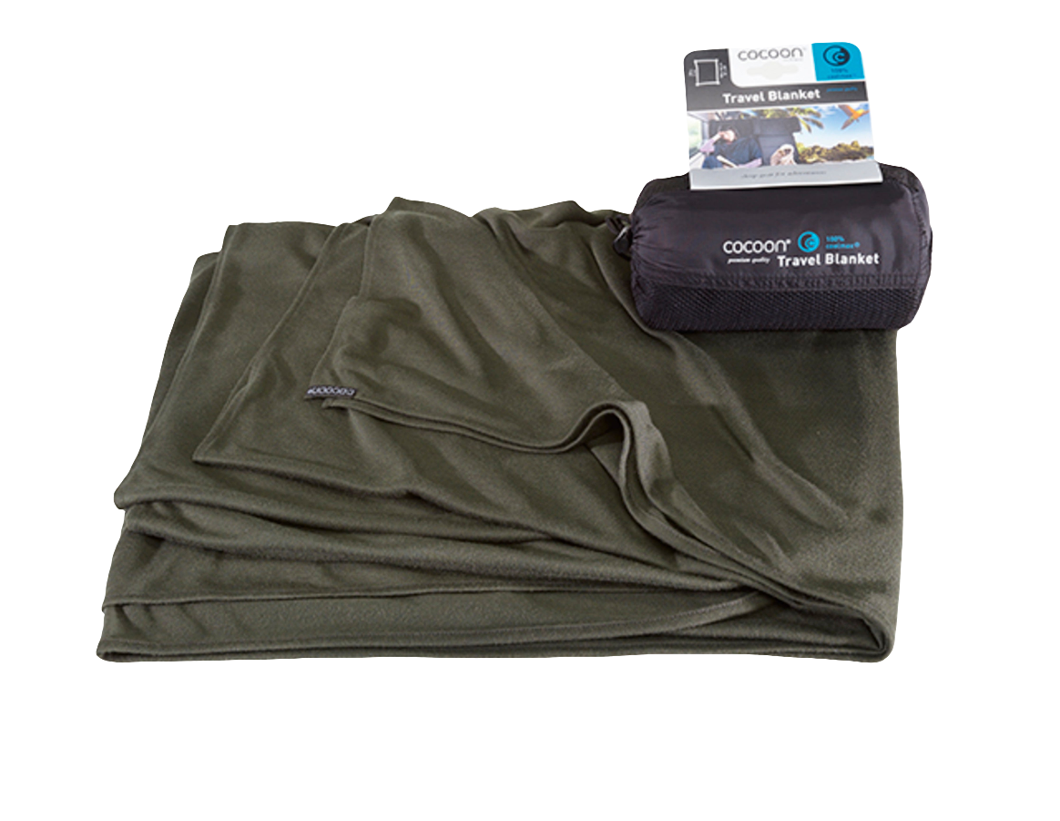 Cocoon Coolmax Travel Blanket shadow green