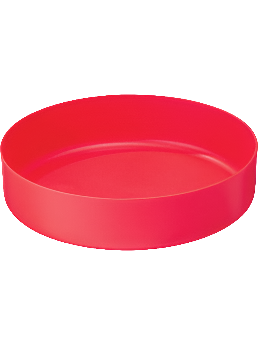 MSR DeepDish Plate Red