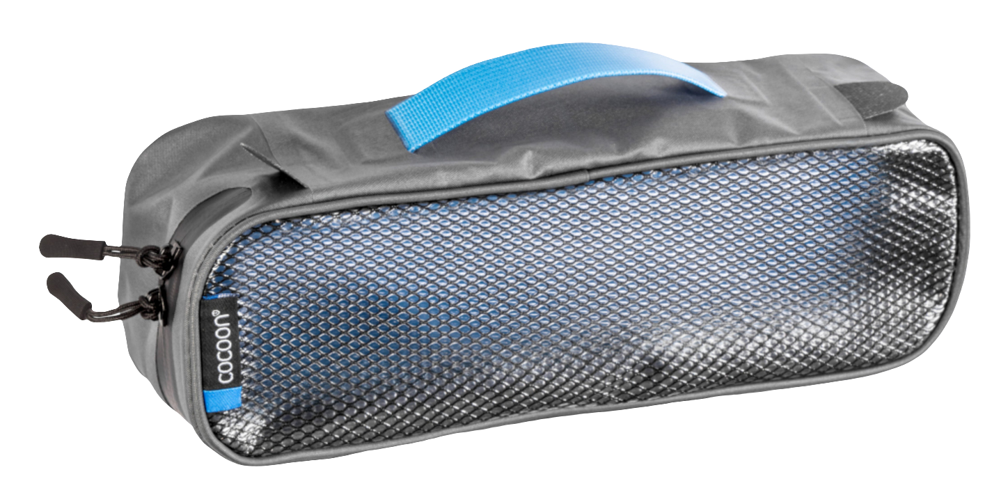 Cocoon Cocoon Packing Cube with Laminated Net Top S grey/blue