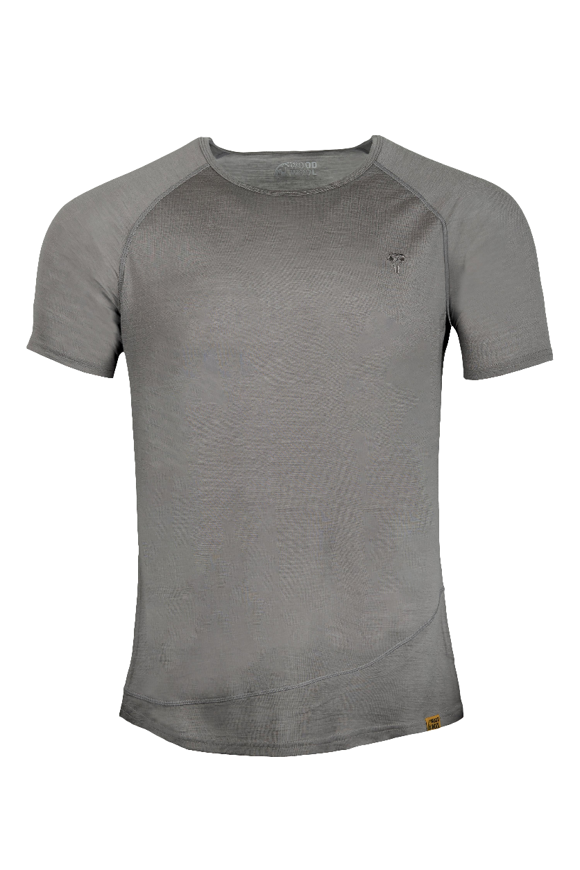 Grüezibag WoodWool T-Shirt Mr. Pike Slate Grey