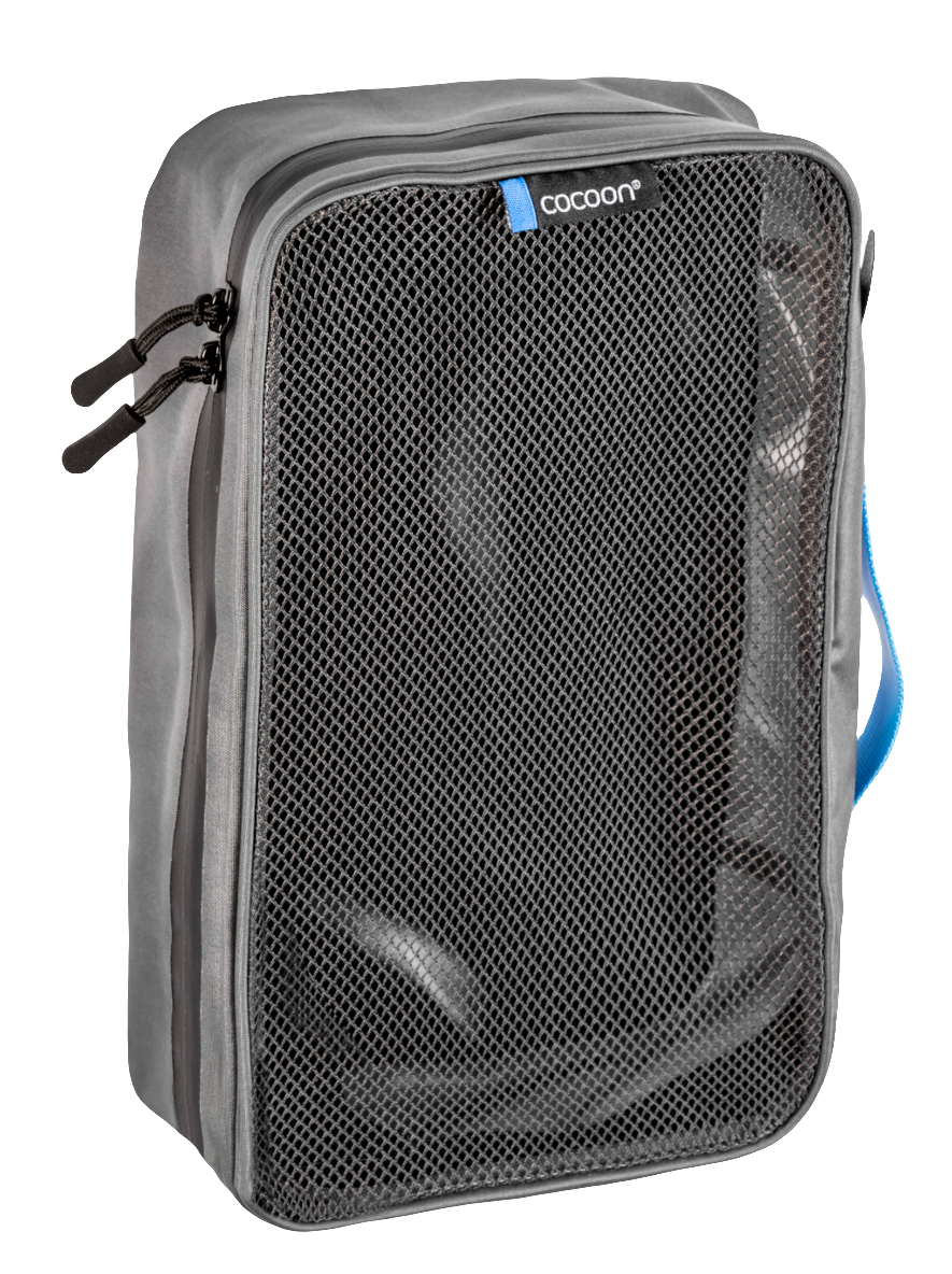 Cocoon Packing Cube with Open Net Top M grey/black