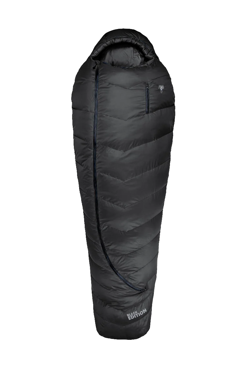Grüezibag Biopod DownWool Subzero 185 Black Edition -4 °C