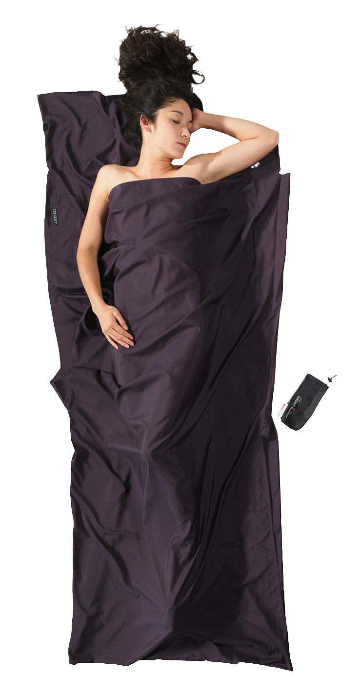 Cocoon Thermolite Silk Silkweight TravelSheet volcano grey