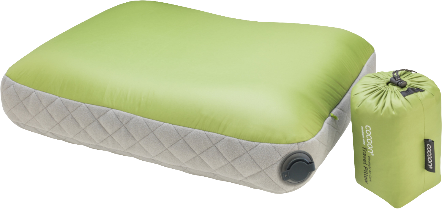 Cocoon Air Core Pillow Ultralight M wasabi/grey