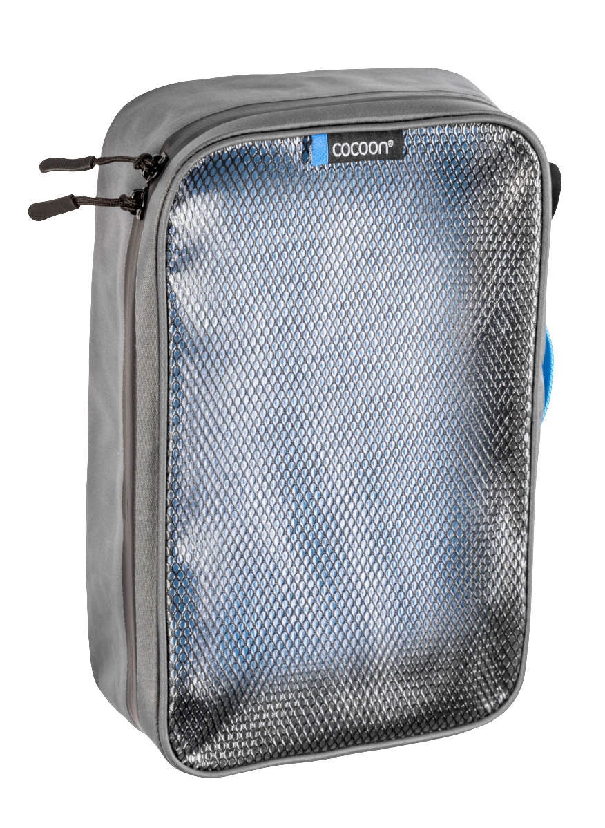 Cocoon Cocoon Packing Cube with Laminated Net Top M grey/blue