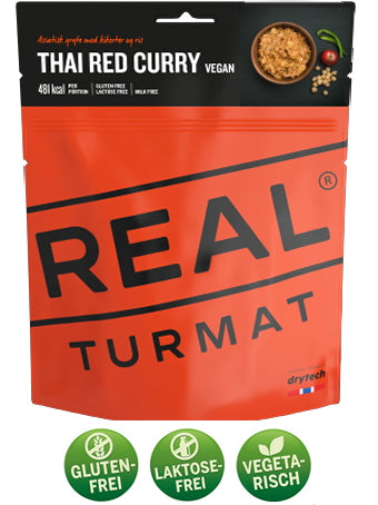 REAL Turmat Veganes rotes Curry