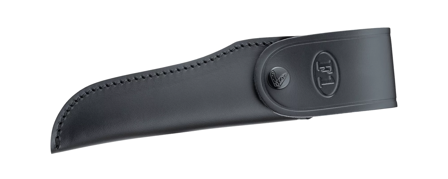 Fällkniven F1 Schwarz – Survivalmesser mit Lederetui