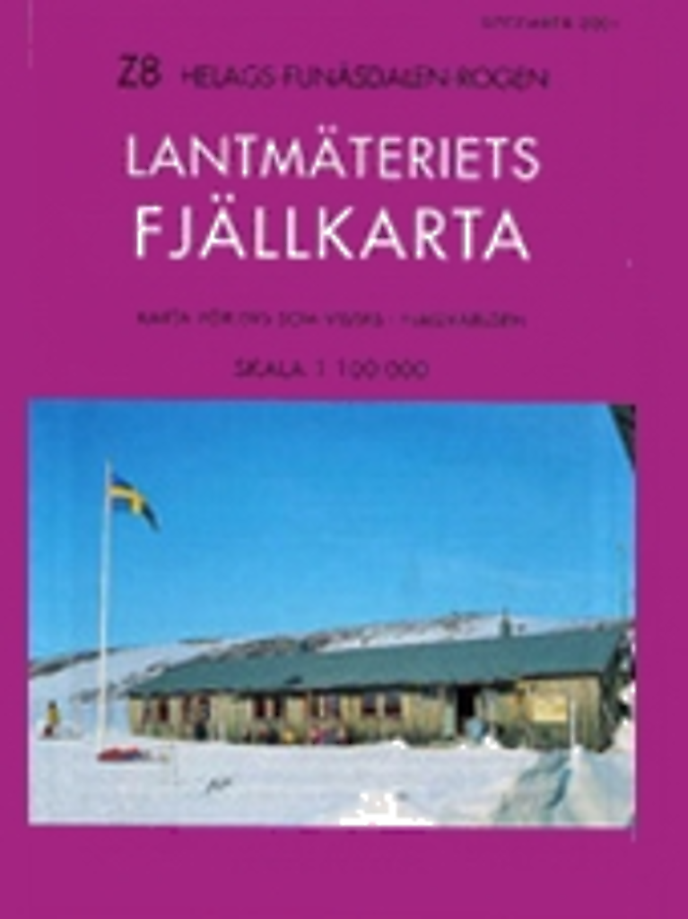 Fjällkartan Z8 Helags
