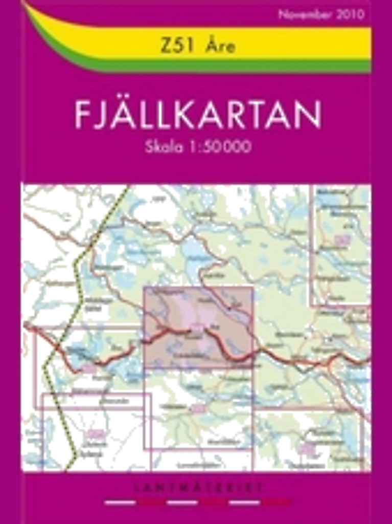 Fjällkarten Z51 Are