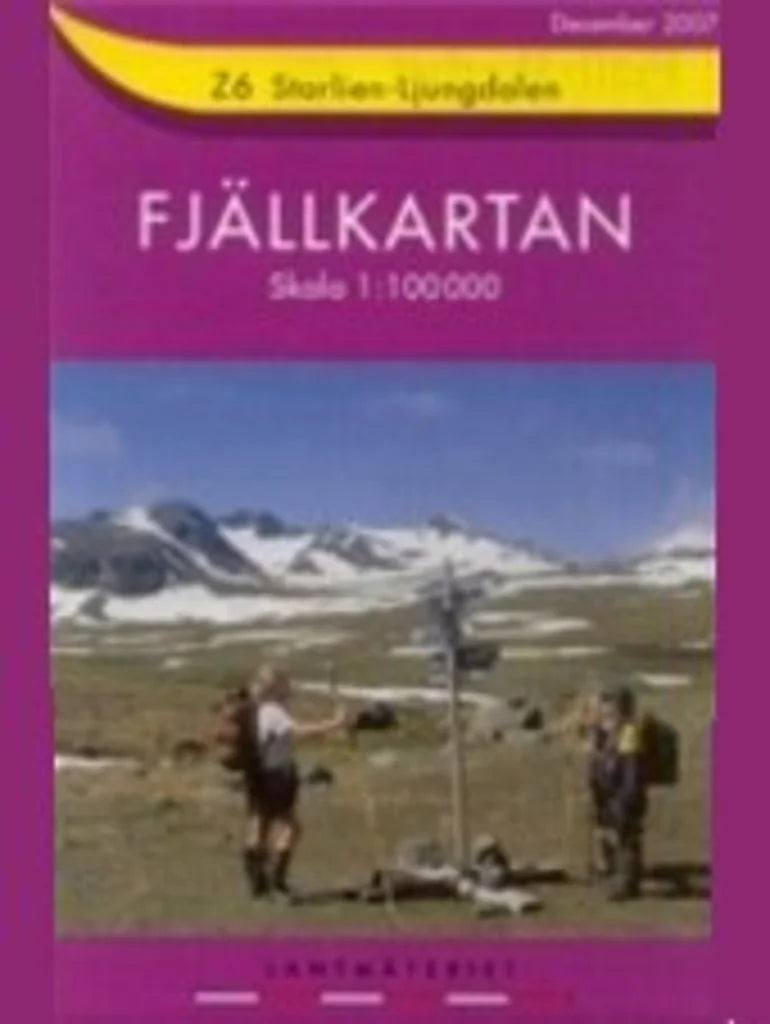 Fjällkarten Z6 Storlien Ljungdalen