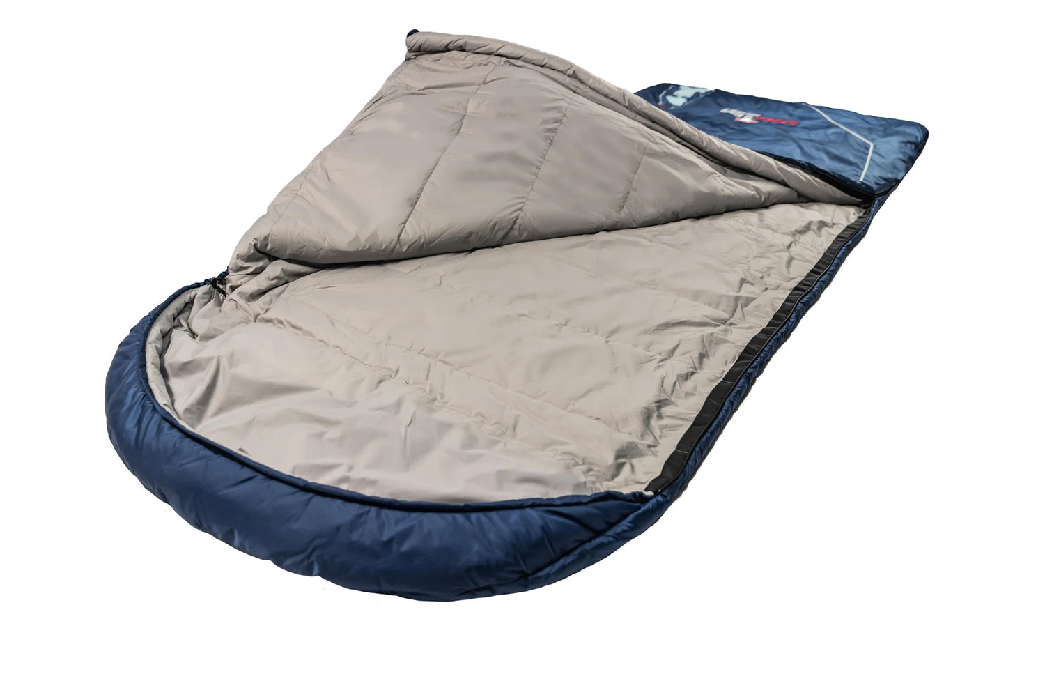 Wolle Murmeltier Comfort XXL Deckenschlafsack +4 °C