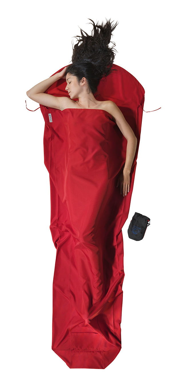 Cocoon Microfiber MummyLiner cranberry