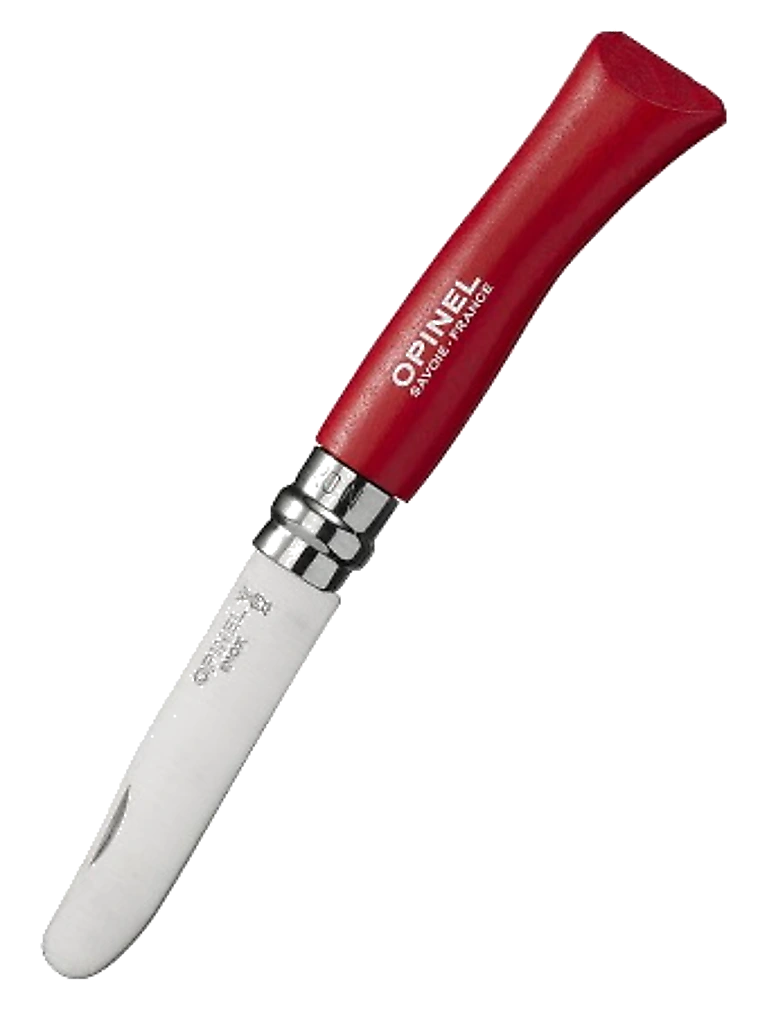 Opinel No 07 Kindermesser Rot