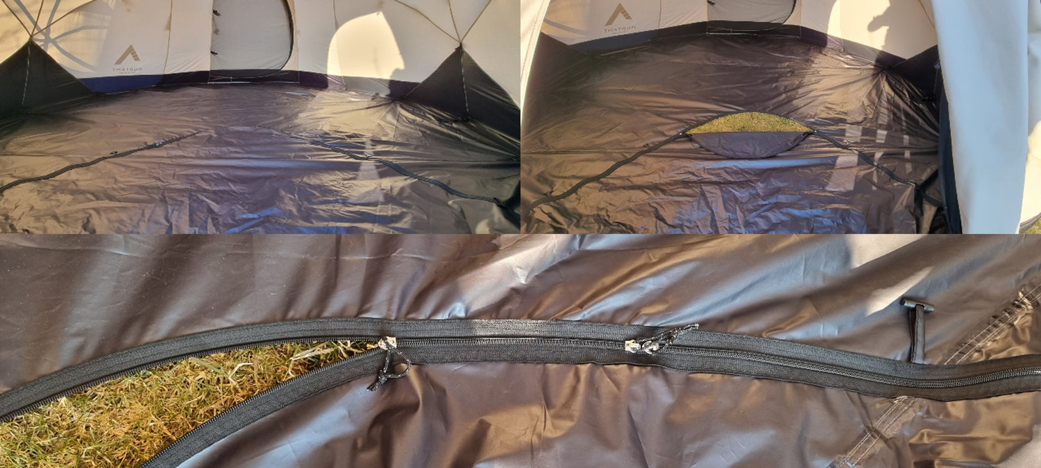 NORTENT Gamme 8 PC Zeltboden