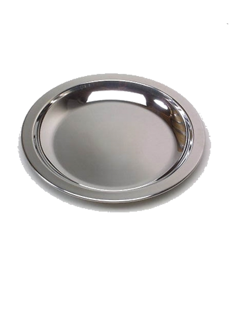 Edelstahlteller