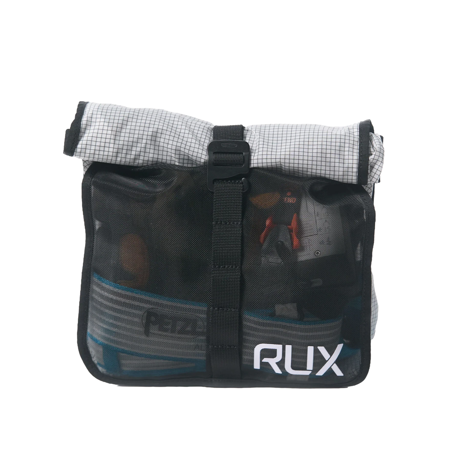 RUX Packing Pocket 2L Mesh White with Black Grid