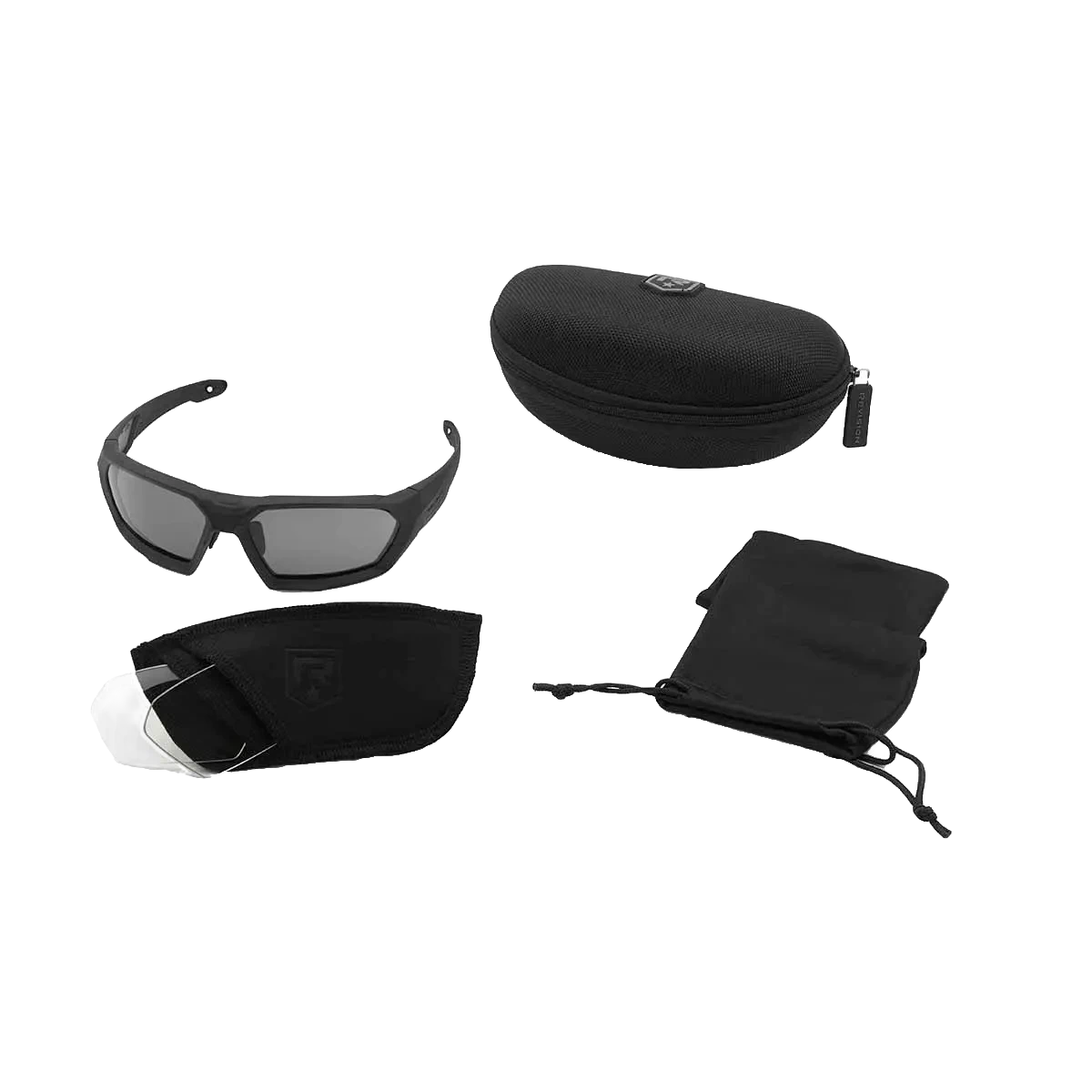 Revision Ballistische ShadowStrike-Sonnenschutzbrille Militär-Set
