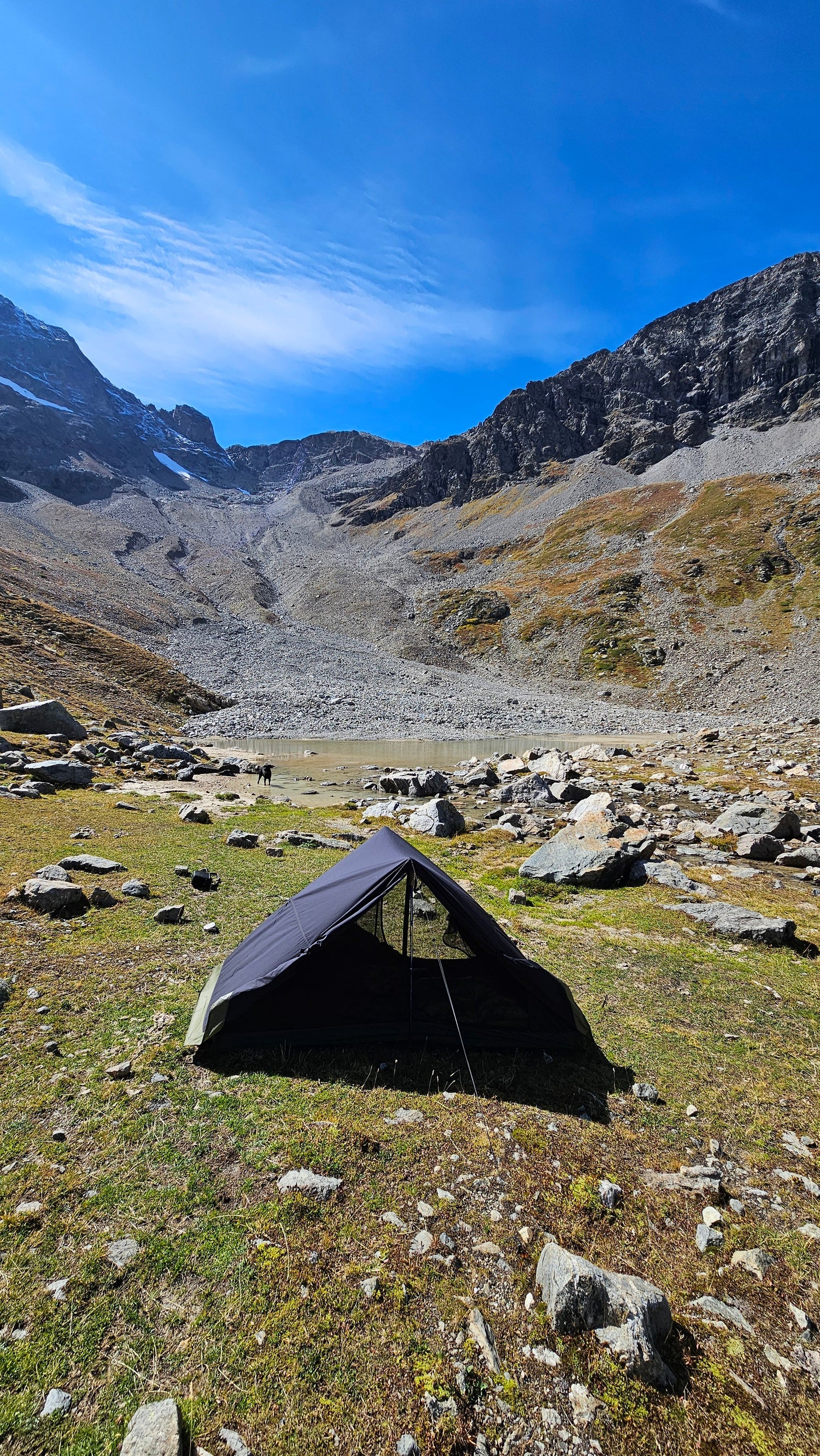 W23© 001 Schweizer Baumwoll-Polyester Zelt für 2 Personen