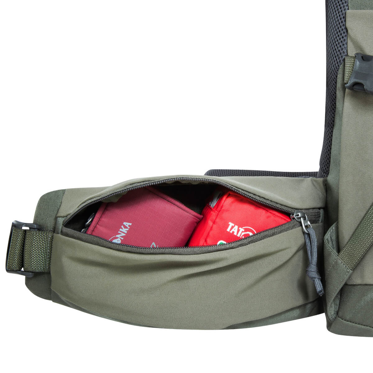 Tatonka Pyrox 40+10 Women BC – Robuster Bushcraft- & Trekkingrucksack für Damen Olive