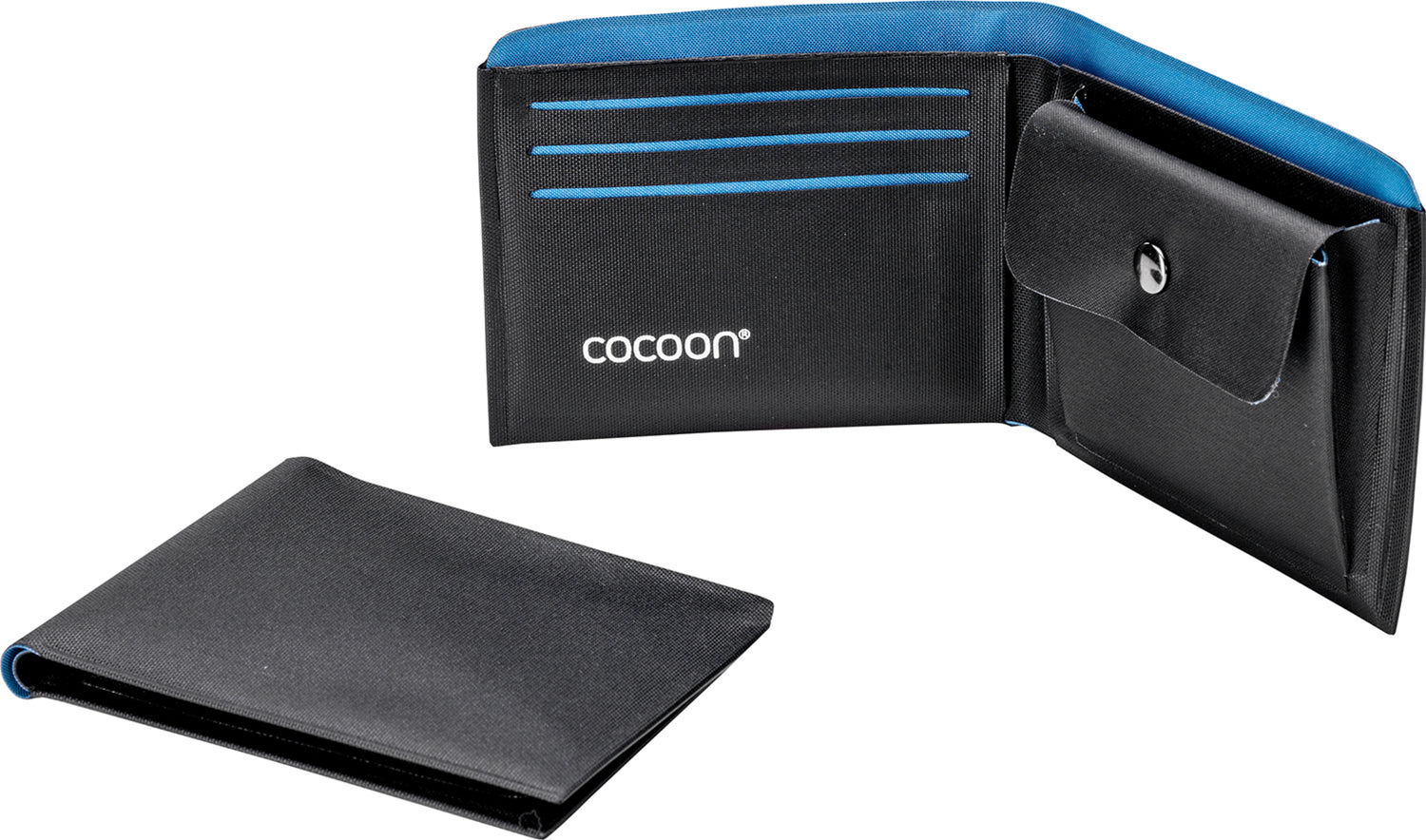 Cocoon Wallet with Coin Pocket black/blue