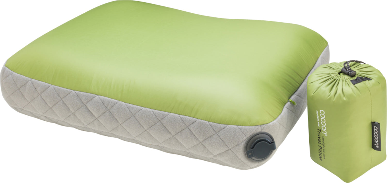 Cocoon Air Core Pillow Ultralight M wasabi/grey