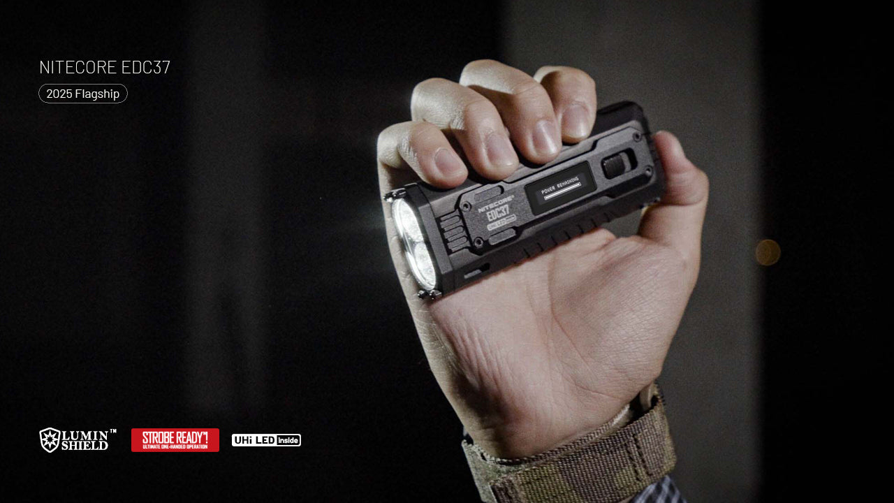NITECORE EDC37 – 8.000 Lumen in 108 mm