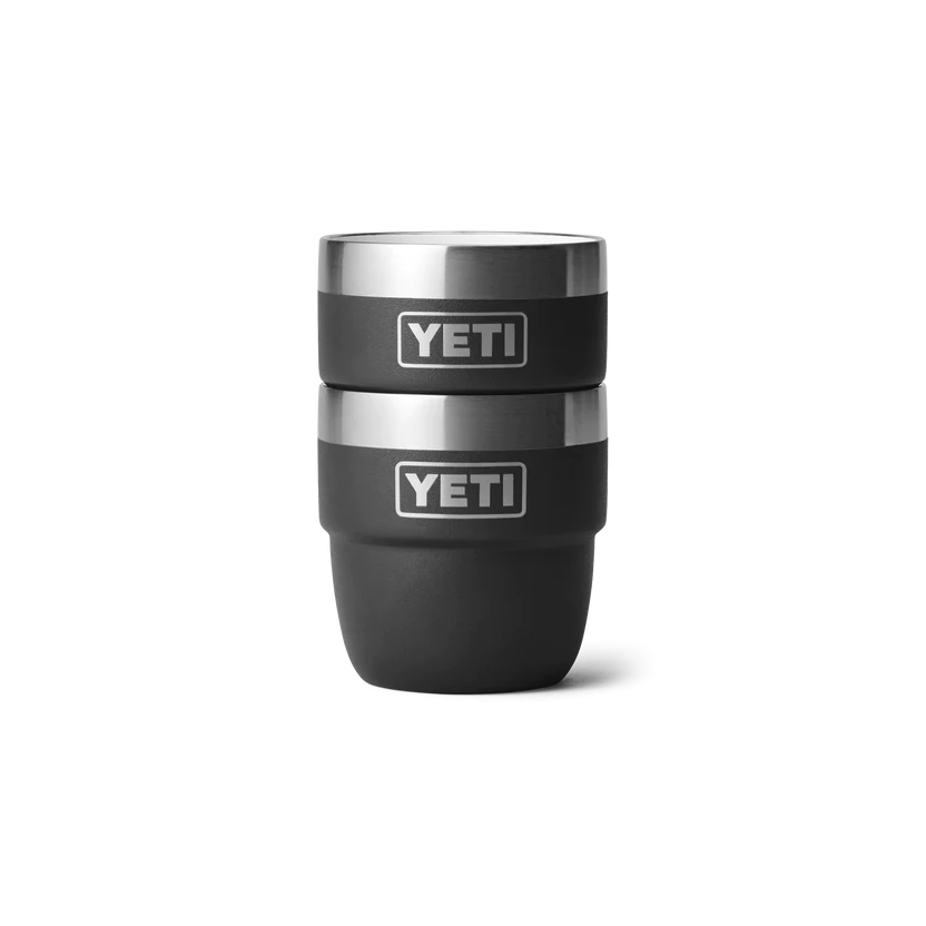 Yeti Rambler® 4 oz (118-ml) Stapelbare Espressotasse Black