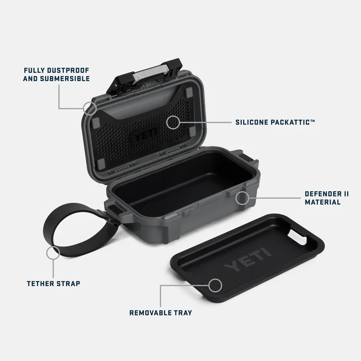 Yeti Loadout Gobox 1 Ausrüstungsbox Charcoal