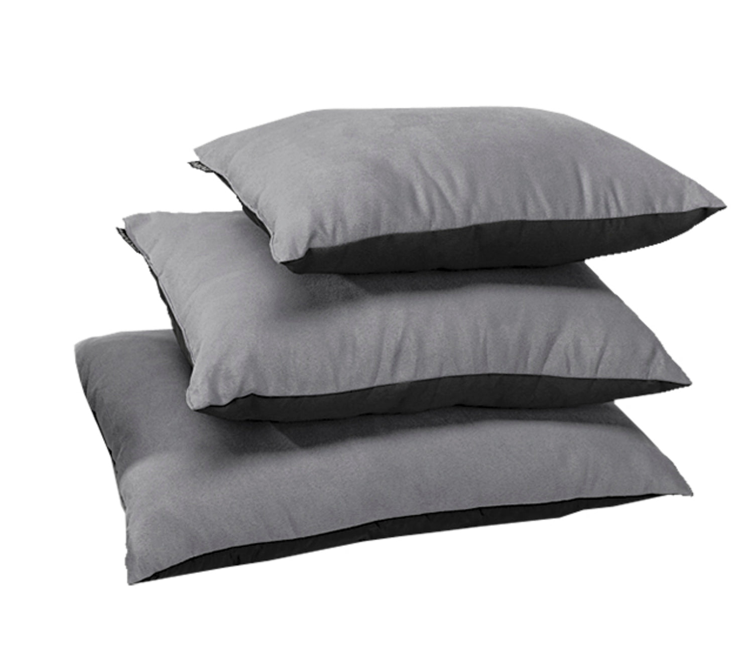 Cocoon Synthetic Pillow M charcoal/smoke grey