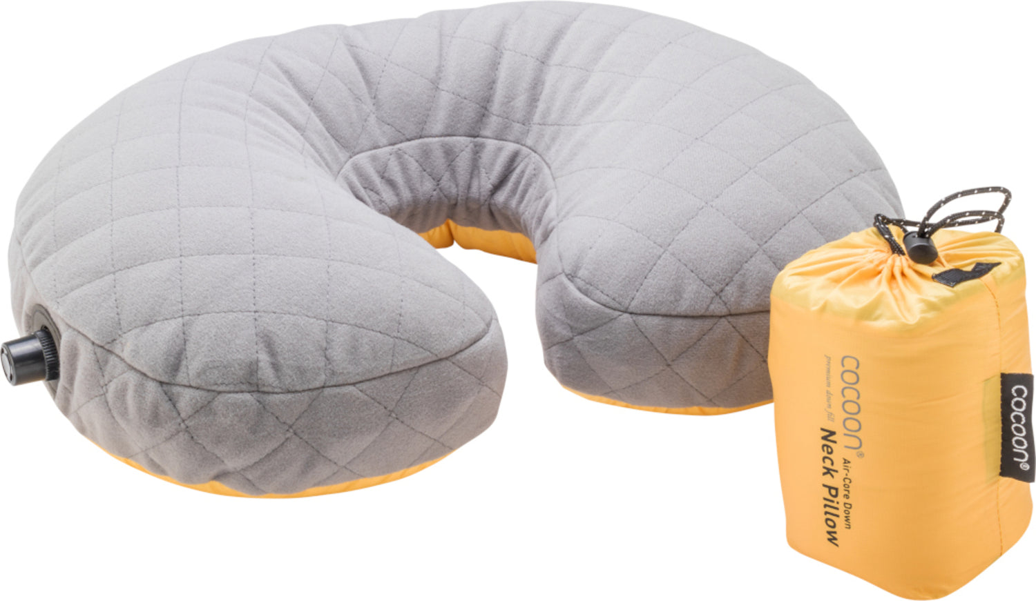 Cocoon U Shaped Down Neck Pillow sunflower/grey