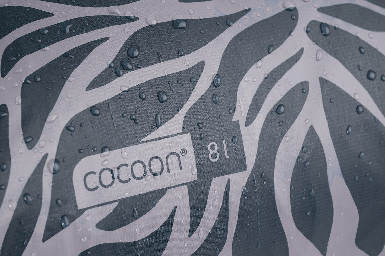 Cocoon Drybag Hyperlight 8L Grey Leaves