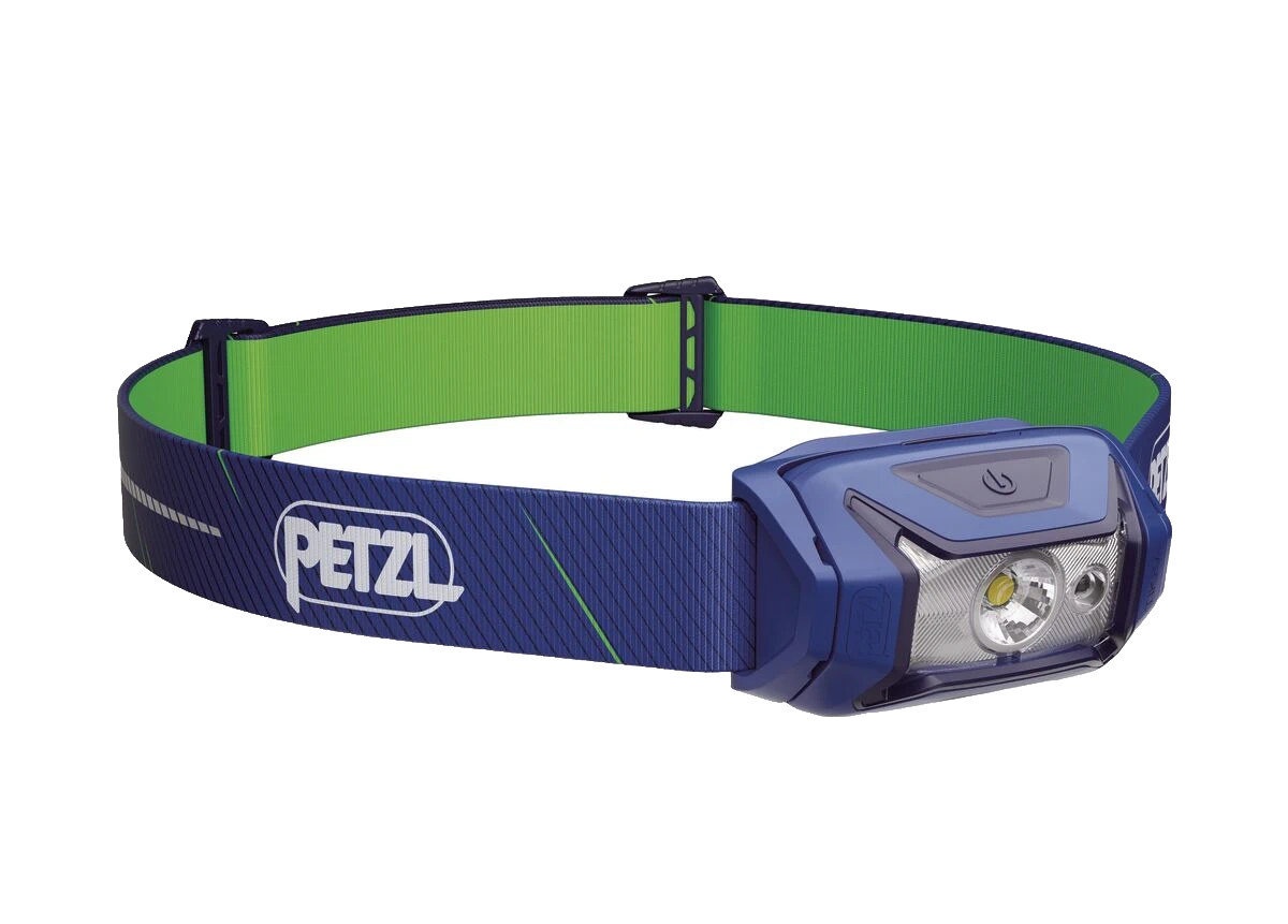 Petzl TIKKA® CORE Braun – Kompakte & aufladbare Stirnlampe mit Rotlicht (450 Lumen)