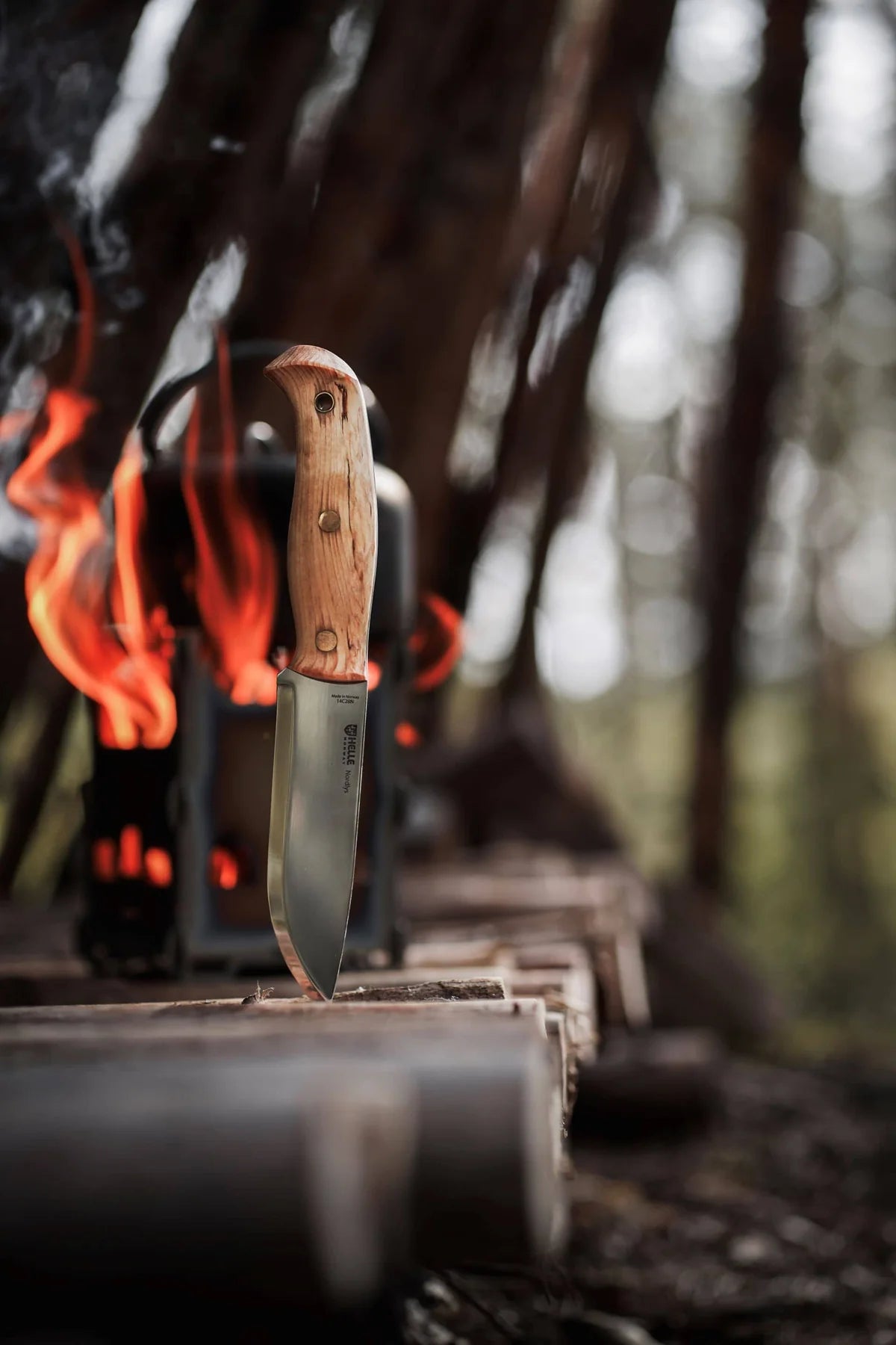 Helle Nordlys Messer kompakter Allrounder für Outdoor und Bushcraft