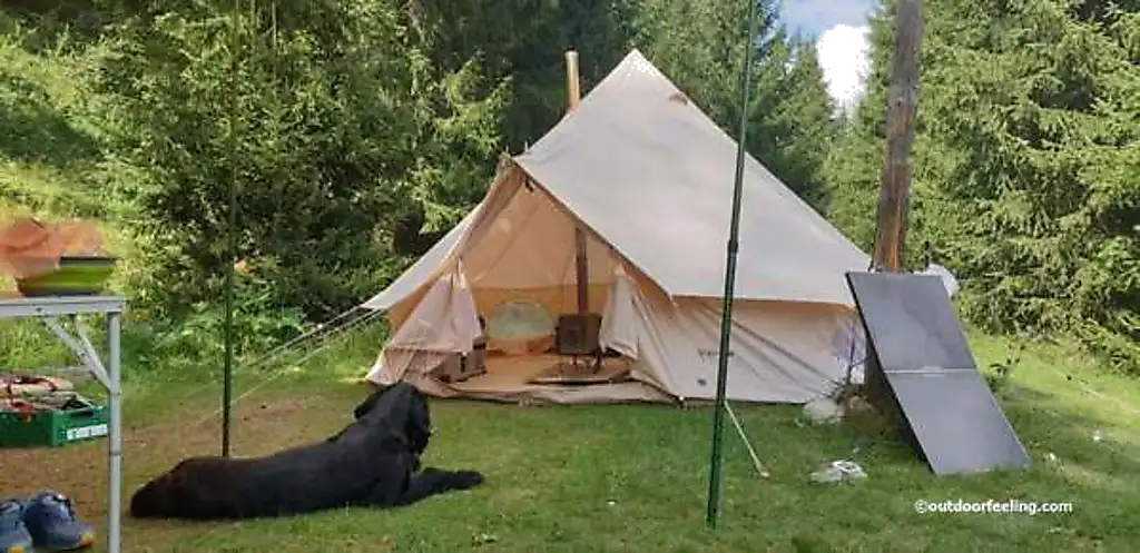 Nordisk Asgard 12.6 Bundle – Glamping-Zelt inkl. Zeltboden