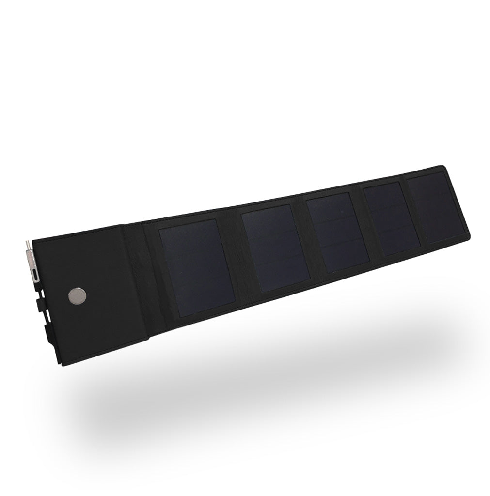SunSlice Photon 4W - 4'000 mAh Solar Powerbank Black