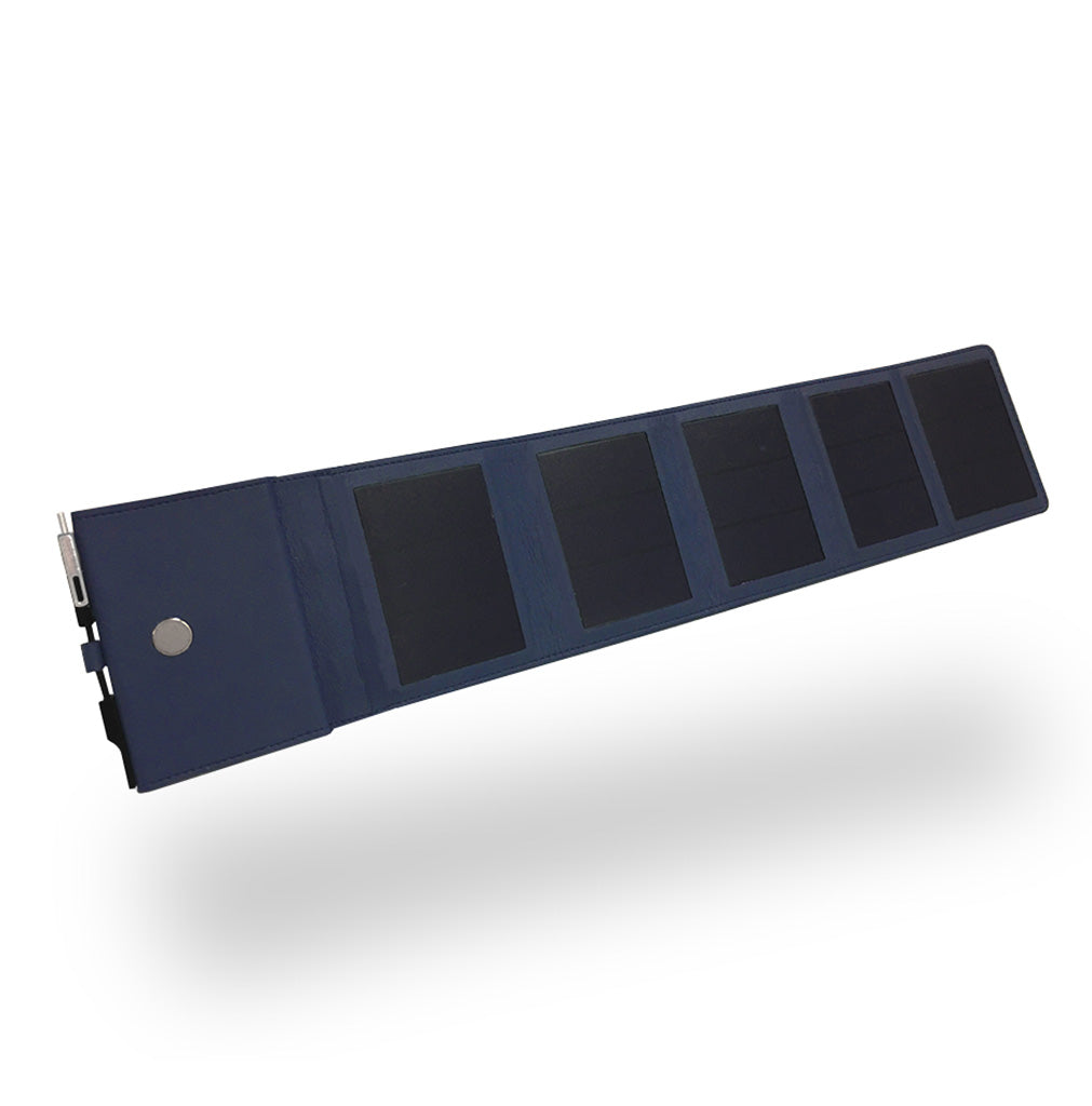 SunSlice Photon 4W - 4'000 mAh Solar Powerbank Blue