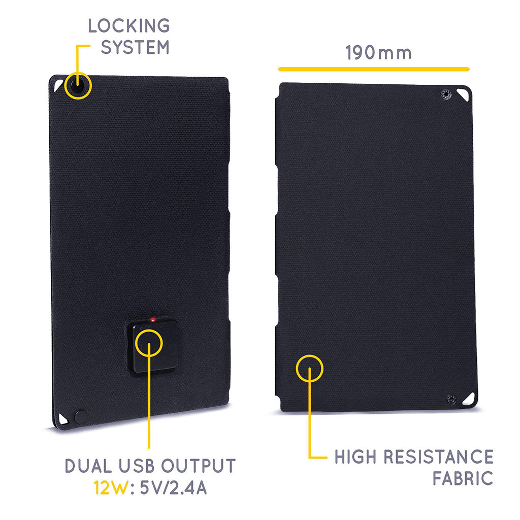 SunSlice Fusion Flex 12 - 12W Solar Panel