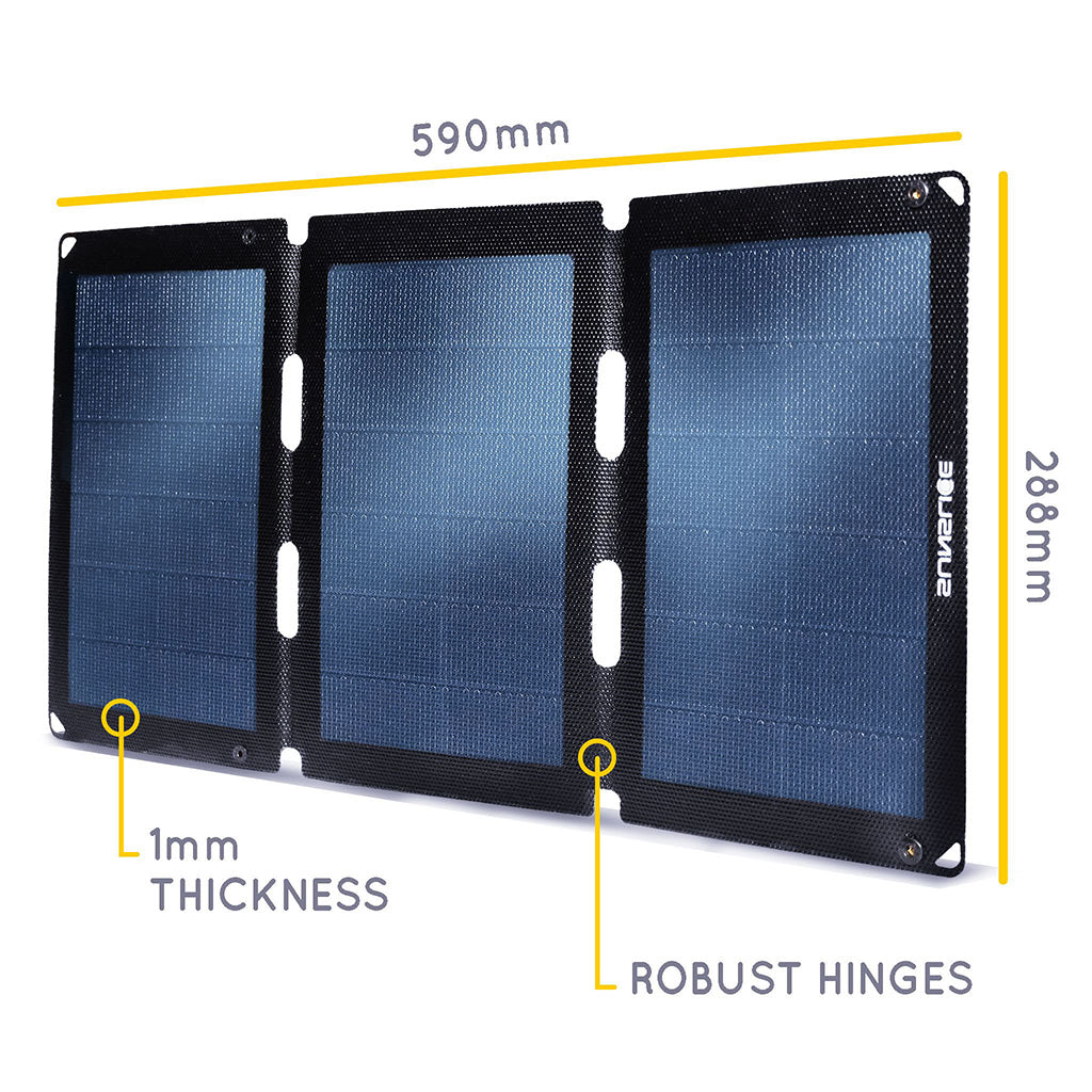 SunSlice Fusion Flex 18 - 18W Solar Panel