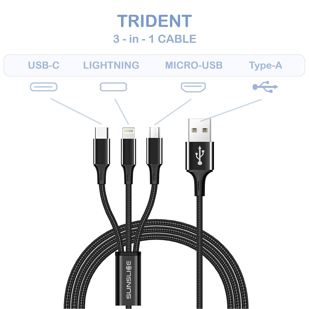 SunSlice Trident Cable (1m)