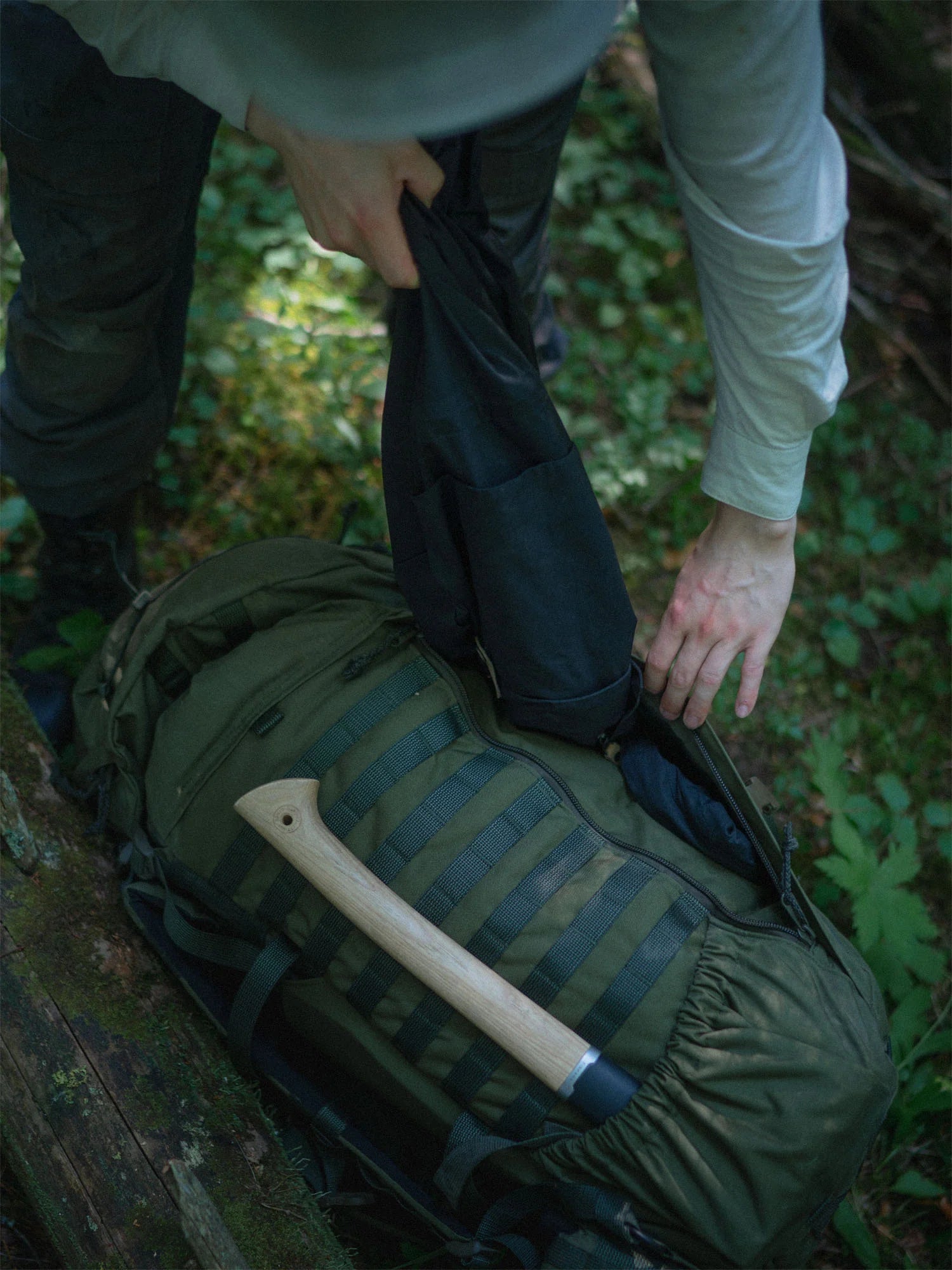 Savotta Kantamus 60L – Mehrtages-Rucksack mit Aluminiumrahmen