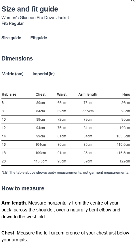 Rab Glaceon Pro Down Jacket Wmns