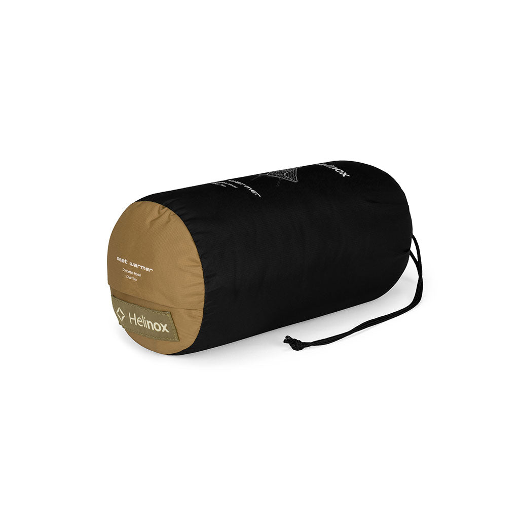 Helinox Seat Warmer Chair Two Black/Coyote Tan Quilted