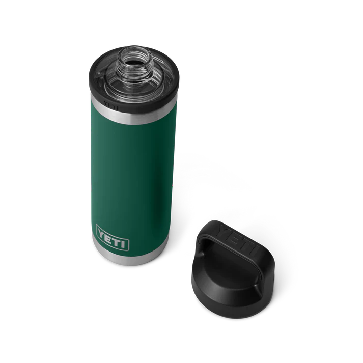 YETI Rambler® 18 oz (532 ml)  Thermosflasche Black Forest Green