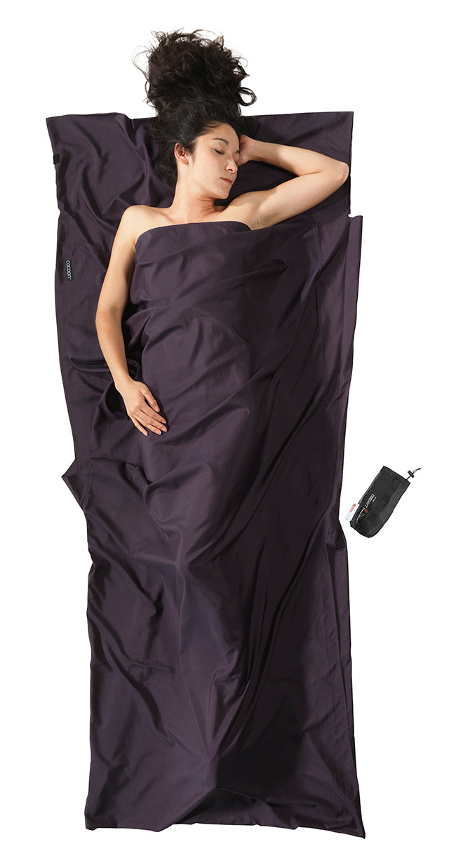 Cocoon Thermolite Silk Silkweight TravelSheet volcano grey