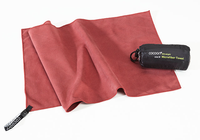 Cocoon Microfiber Towel Ultralight marsala red