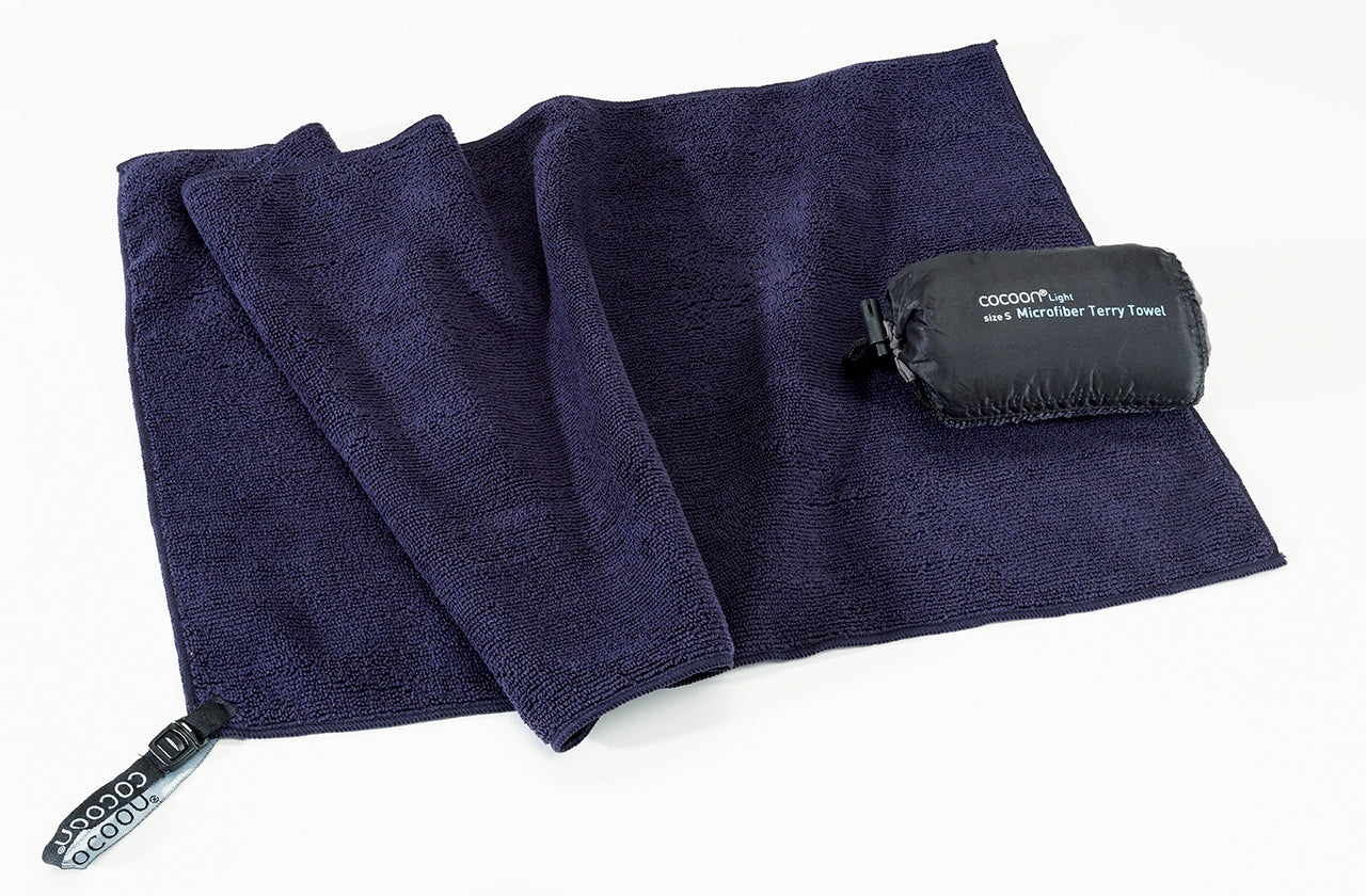 Cocoon Microfiber Terry Towel S dolphin blue