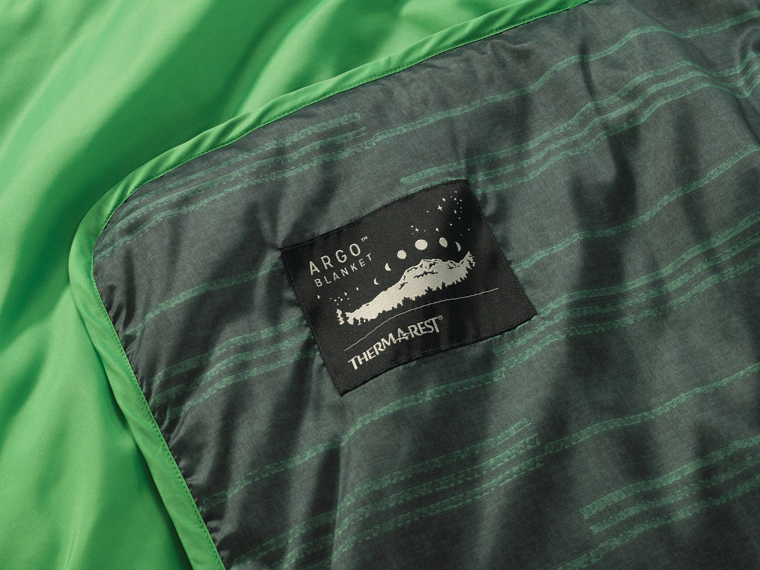 Thermarest Argo Blanket Green Print