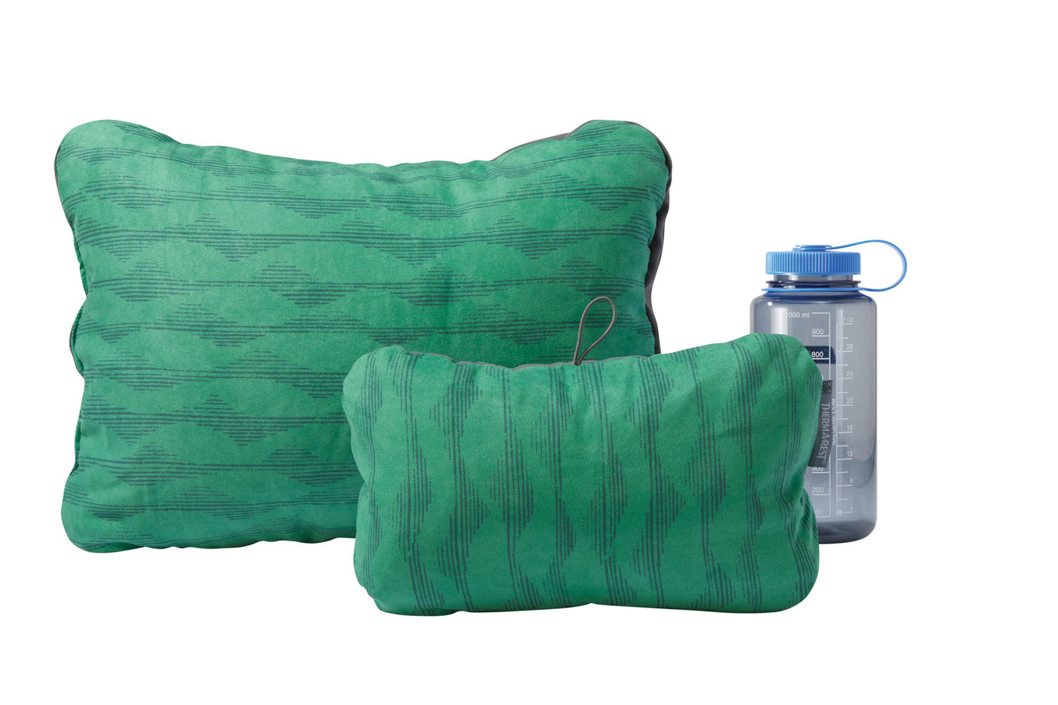 Thermarest Compressible Pillow Cinch Green Mountains L