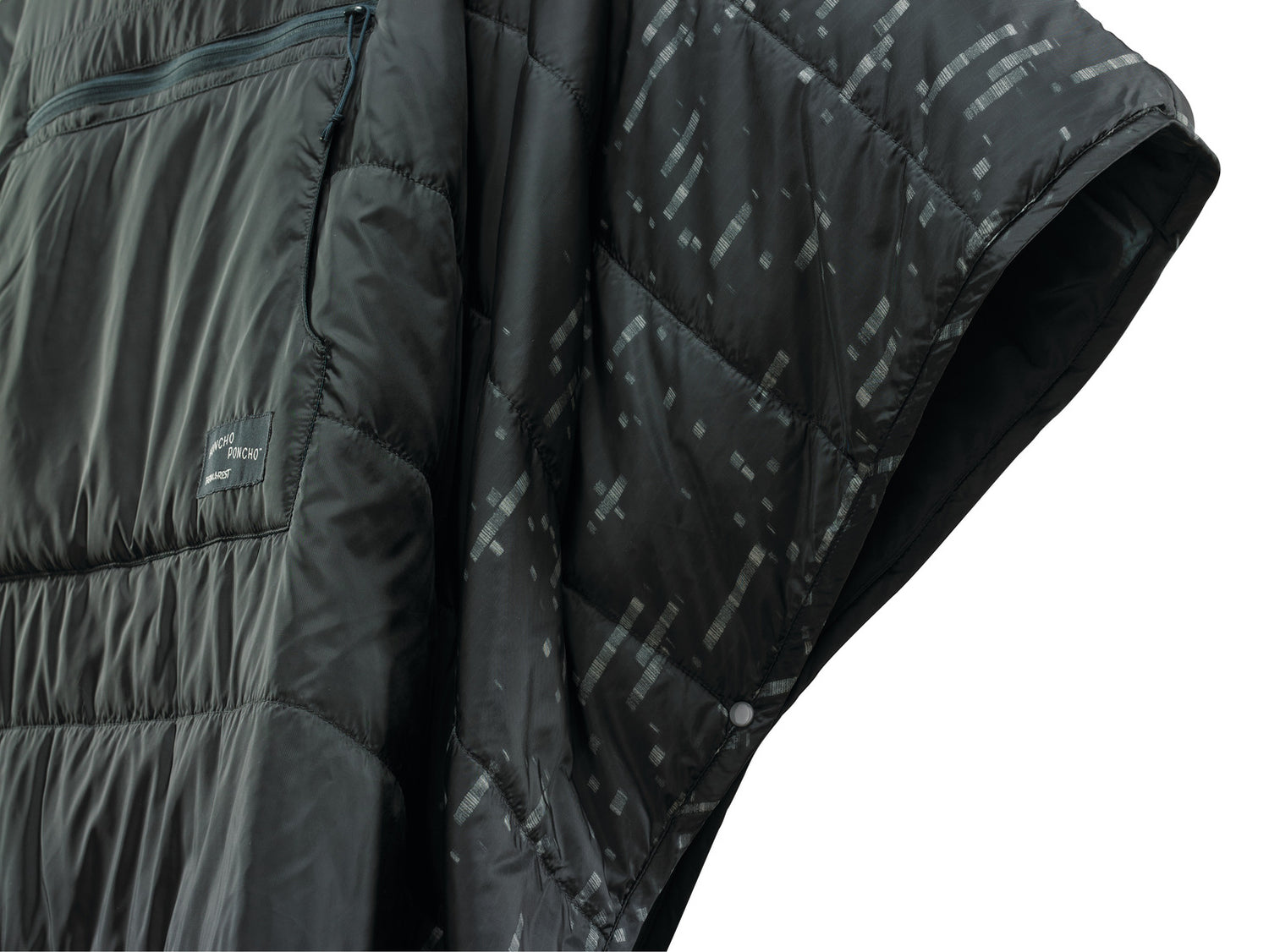 Thermarest Honcho Poncho Black Forest Print